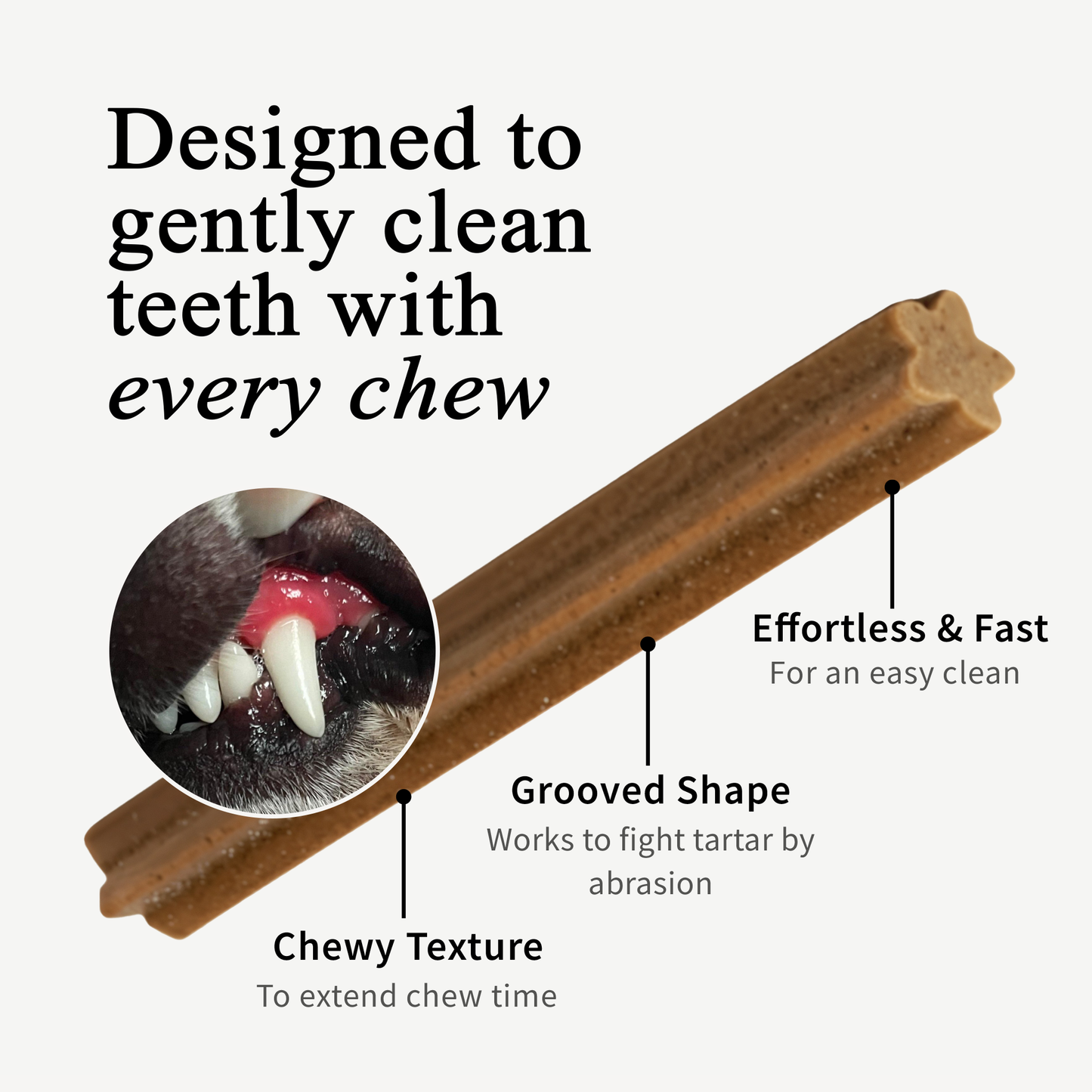 Doggies™ Selenium & Chelated Minerals Dental & Heart Health Chew