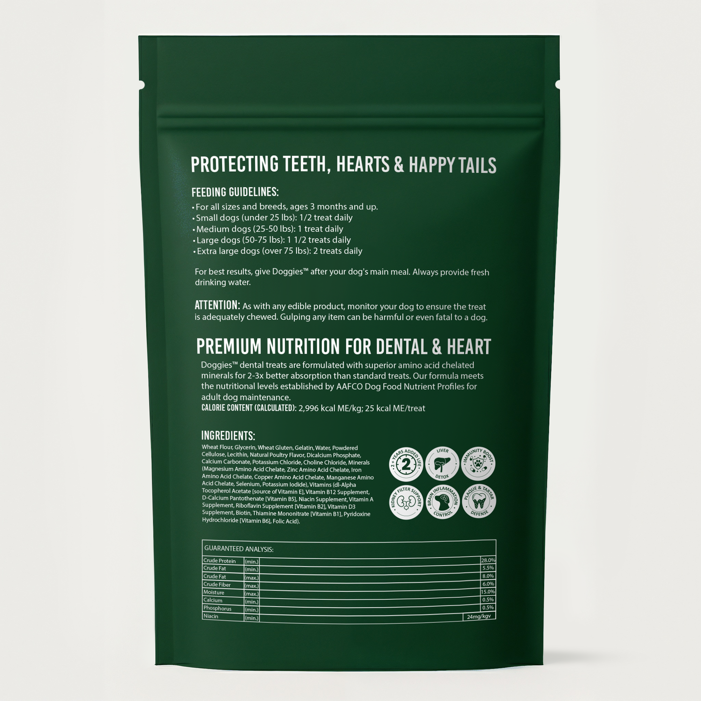 Doggies™ Selenium & Chelated Minerals Dental & Heart Health Chew