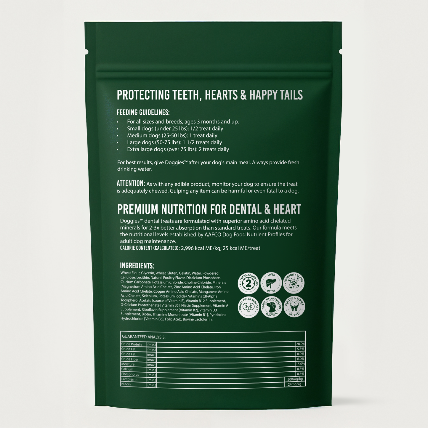 Vet-Formulated Dental Chews With Lactoferrin (Mother's Milk)