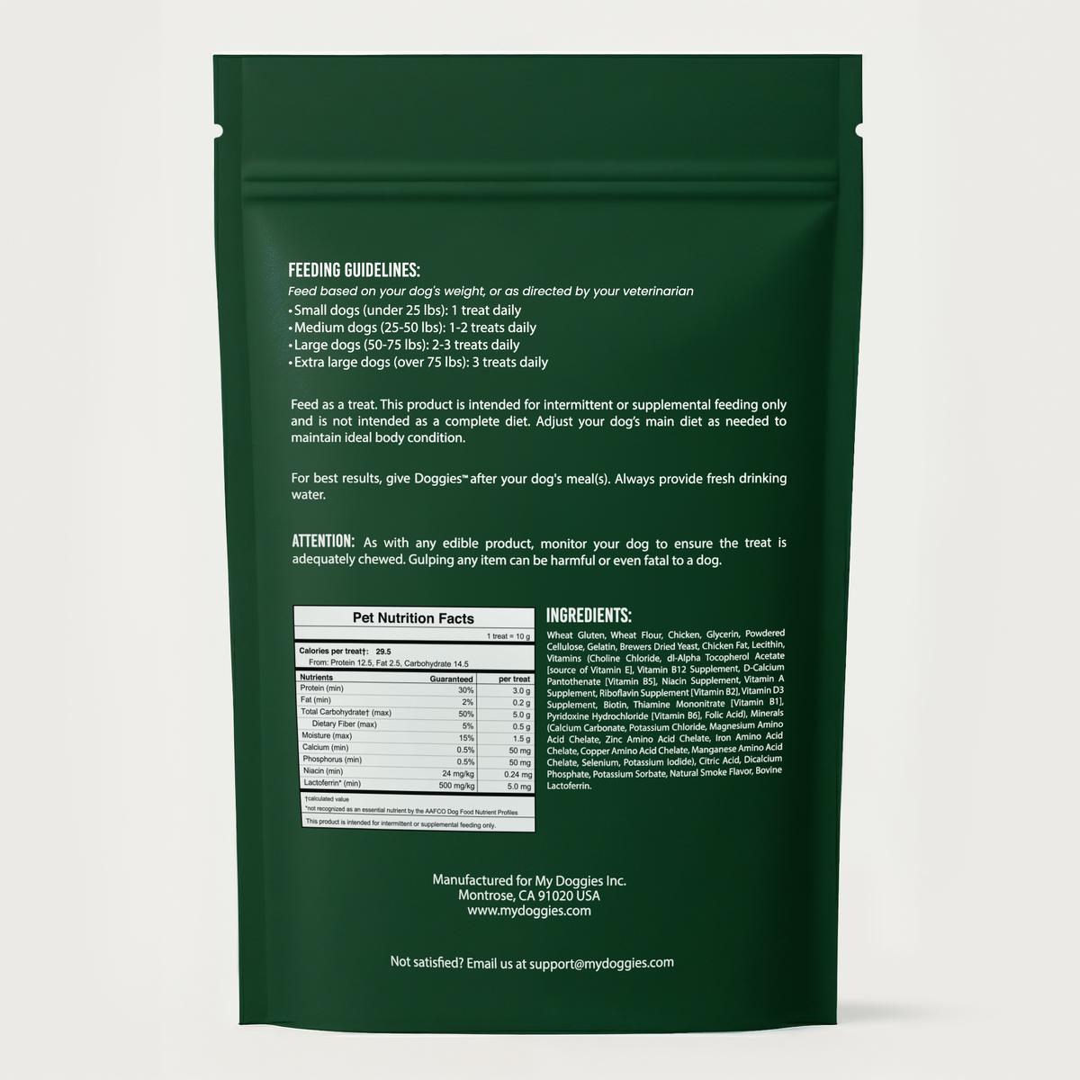 Vet-Formulated Dental Chews With Lactoferrin (Mother's Milk)